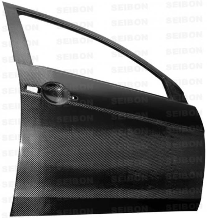 Mitsubishi Lancer OE Seibon Carbon Fiber Body Kit- Front Doors!!! DD0809MITEVOX- thumbnail 2