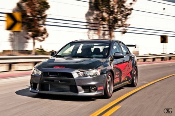 Mitsubishi Lancer S Shaved Seibon Carbon Fiber Grill/Grille!!! FG0809MITEVOX-S thumbnail 4