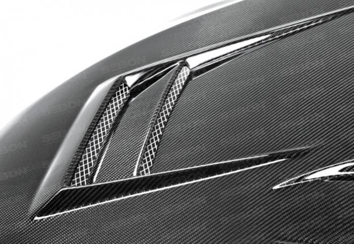 Mitsubishi Lancer DV Seibon Carbon Fiber Body Kit- Hood!! HD0809MITEVOX-DV thumbnail 2