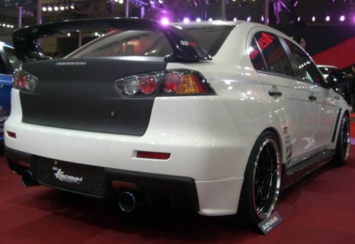 Mitsubishi Lancer OE Seibon Carbon Fiber Body Kit-Wing/Spoiler!!! RS0809MITEVOX thumbnail 2