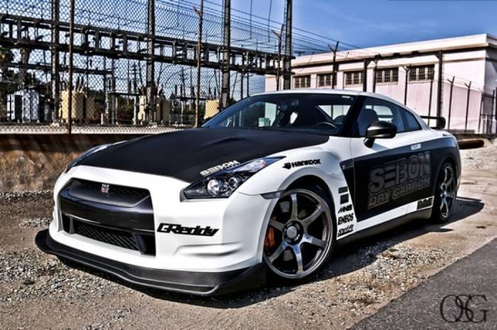 Nissan GTR OE-Style Seibon Carbon Fiber Grill/Grille!! FG0910NSGTR-OE