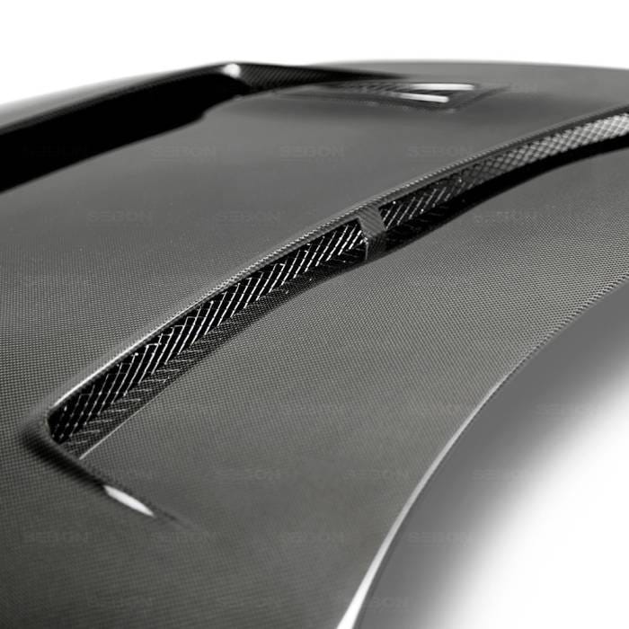 Nissan GTR DV-Style Seibon Carbon Fiber Body Kit- Hood HD0910NSGTR-DV thumbnail 4