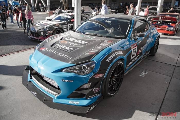 Scion FRS DV-Style Seibon Carbon Fiber Body Kit- Hood HD1213SCNFRS-DV thumbnail 4