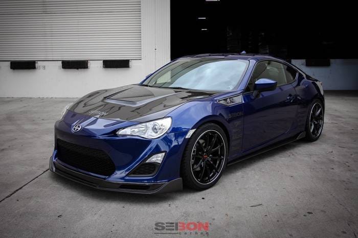 Scion FRS VS-Style Seibon Carbon Fiber Body Kit- Hood HD1213SCNFRS-VS thumbnail 4