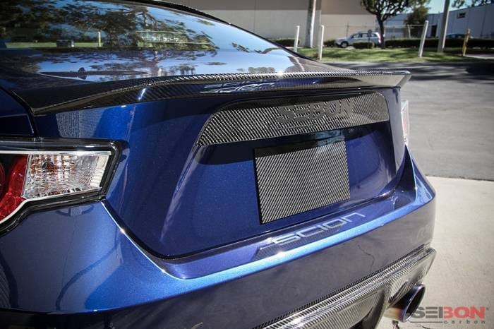 Scion FRS OE-Style Seibon Carbon Fiber Trunk Garnish!!! RG1213SCNFRS thumbnail 4