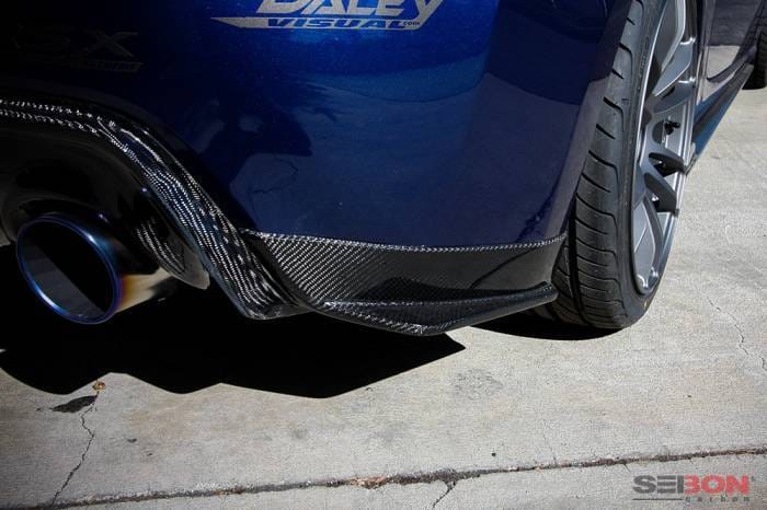 Scion FRS KC Seibon Carbon Fiber Rear Bumper Lip Body Kit!!! RL1213SCNFRS-KC thumbnail 4