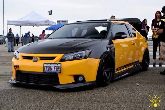 Scion TC 10MM Wide Seibon Carbon Fiber Body Kit- Fenders! FF1112SCNTC