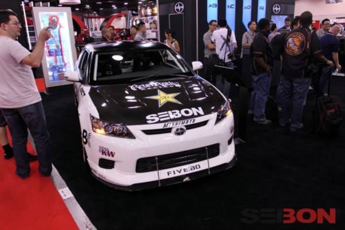 Scion TC TS-Style Seibon Carbon Fiber Body Kit- Hood!! HD1112SCNTC-TS thumbnail 3