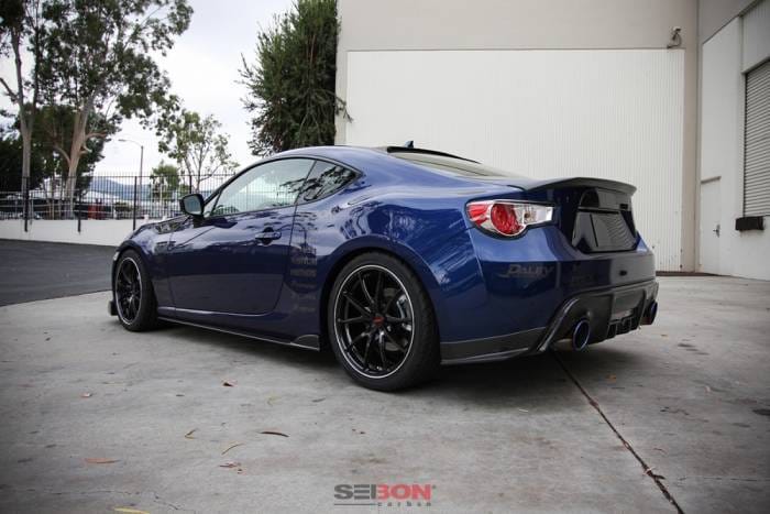 Scion FRS TA Seibon Carbon Fiber Side Skirts Body Kit SS1213SCNFRS-TA thumbnail 4
