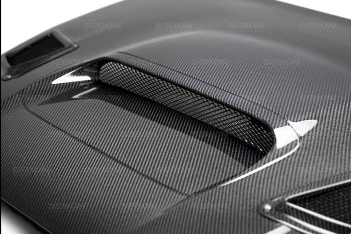 Subaru WRX CS-Style Seibon Carbon Fiber Body Kit- Hood!! HD15SBIMP-CS thumbnail 3