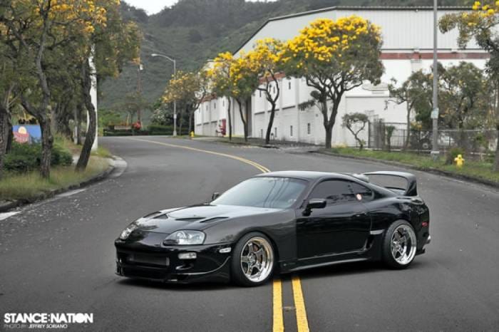 Toyota Supra TR-Style Seibon Carbon Fiber Body Kit- Hood!!! HD9398TYSUP-TR thumbnail 2