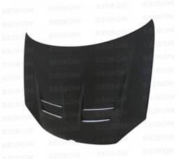 Volkswagen Golf DV-Style Seibon Carbon Fiber Body Kit- Hood HD0607VWGTI-DV