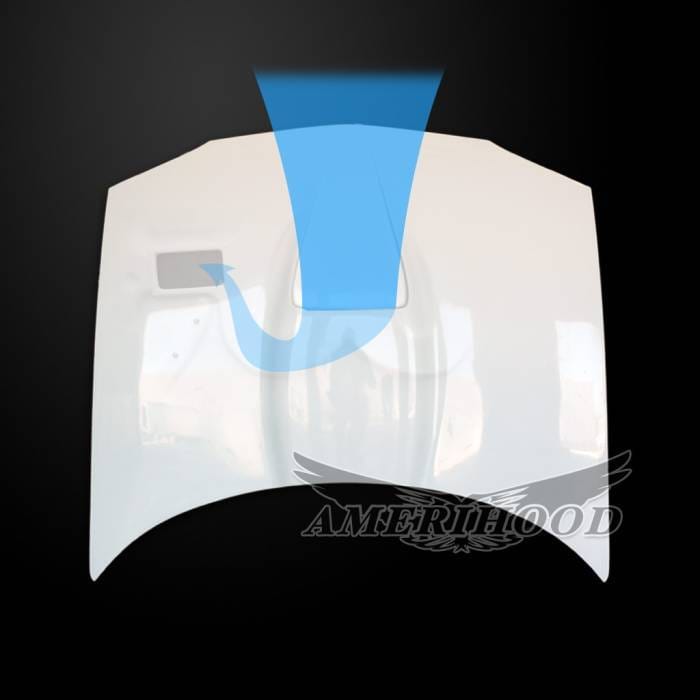 Chevrolet Camaro SS-Style AmeriHood Heat Extracting Hood CCM93AHSSFHW thumbnail 2