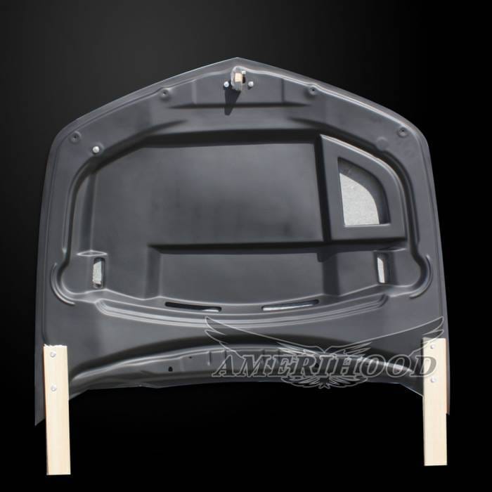 Chevrolet Camaro SMS-Style AmeriHood Carbon Fiber Hood CCM14AHSMSCFHSS thumbnail 2