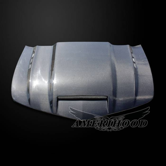 Chevrolet Camaro SMS-Style AmeriHood Carbon Fiber Hood CCM14AHSMSCFHSS thumbnail 5