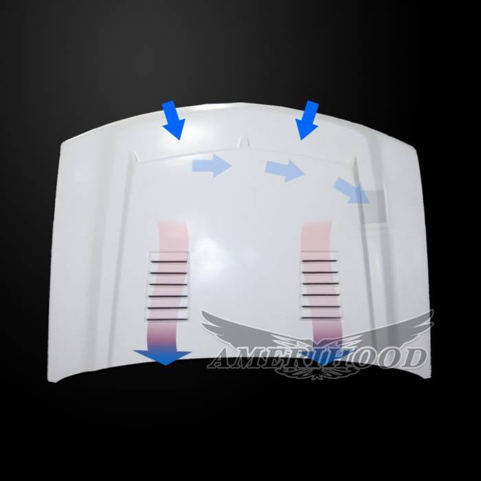 Chevrolet Silverado 3500 E-Style AmeriHood Ram Air Hood CS03AHTEFH35 thumbnail 2