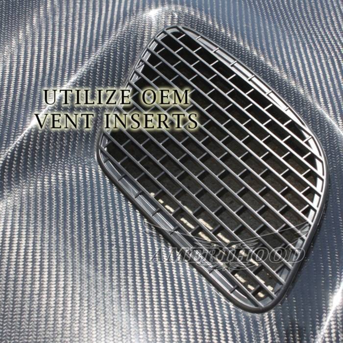 Dodge Challenger HC-Style AmeriHood Carbon Fiber Hood DCG08AHCATCFH thumbnail 5