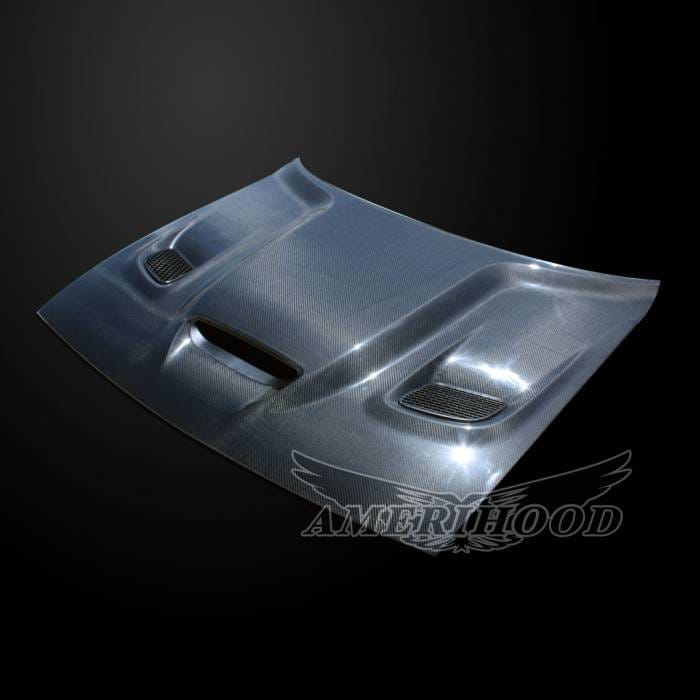 Dodge Challenger HC-Style AmeriHood Carbon Fiber Hood DCG08AHCATCFH thumbnail 7