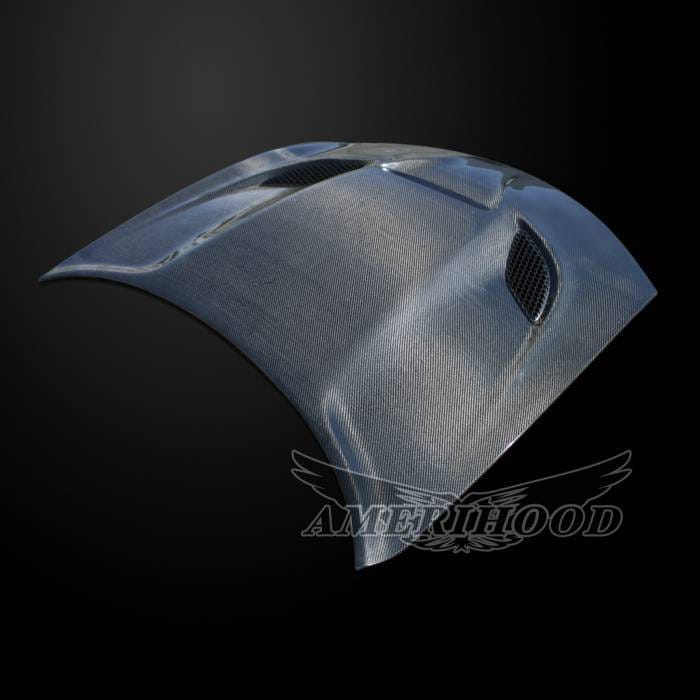 Dodge Charger HC-Style AmeriHood Carbon Fiber Hood DC15AHCATCFH thumbnail 2