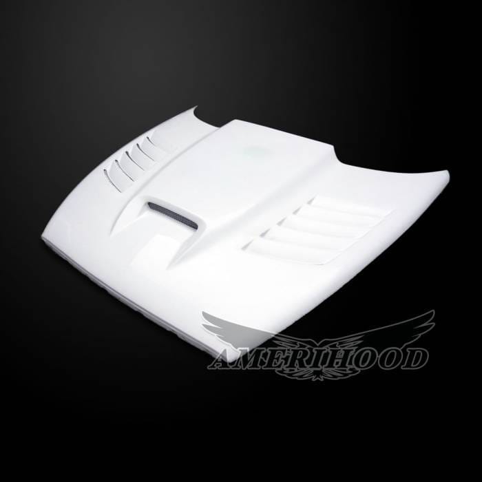 Dodge Dakota SSK-Style AmeriHood Heat Extracting Hood DD97AHSSKFHW thumbnail 7