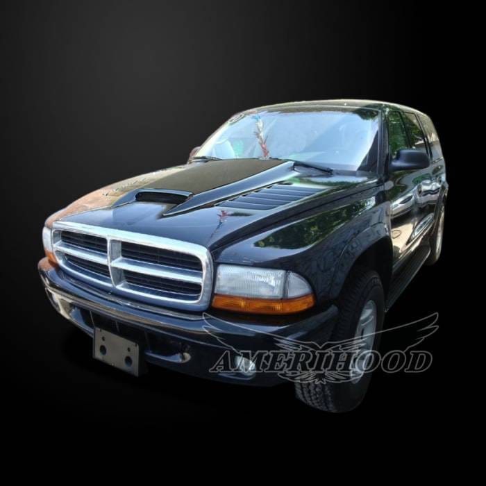 Dodge Durango SSK-Style AmeriHood Heat Extracting Hood DD98AHSSKFHW thumbnail 5