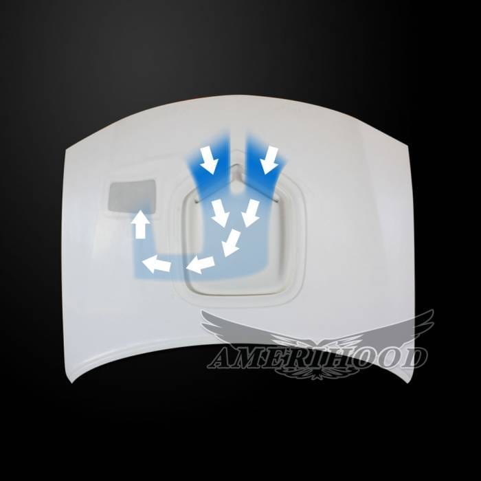 Dodge Charger Shaker-Style AmeriHood Ram Air Hood DC06AHSHKFH thumbnail 6