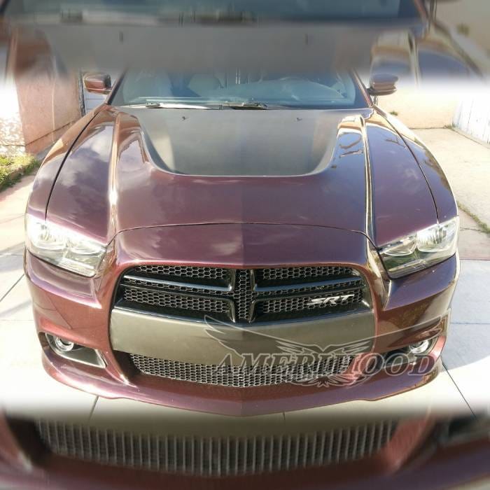 Dodge Charger SRT8 AmeriHood Heat Extracting Hood DC11AHSRT8FHW thumbnail 4