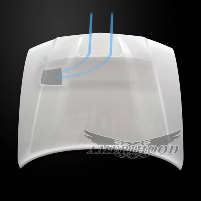 Dodge Charger SRT Type 2 AmeriHood Ram Air Hood DC11AHSRT2FHW