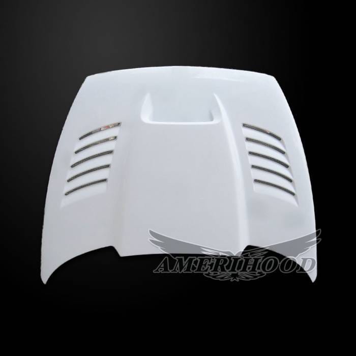 Dodge Ram 1500 SSK-Style AmeriHood Ram Air Hood DR94AHSSKFHW thumbnail 2