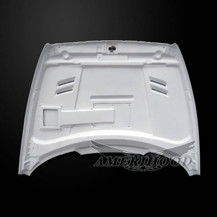 Dodge Ram 1500 SSK-Style AmeriHood Ram Air Hood DR94AHSSKFHW thumbnail 7