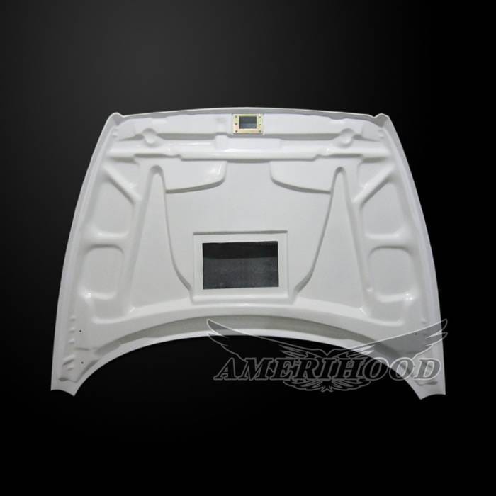 Dodge Ram 1500 TS-Style AmeriHood Ram Air Hood DR94AHTSFHW thumbnail 4