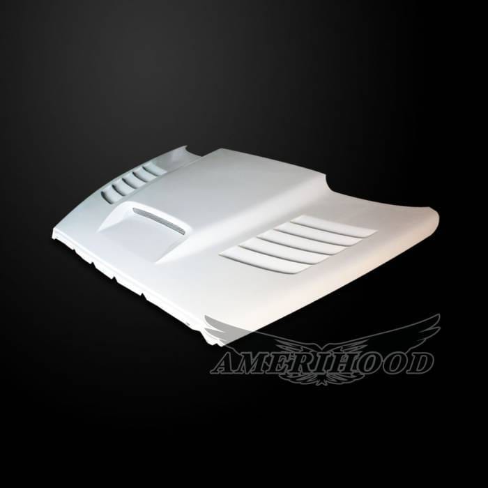 Dodge Ram 1500 SSK-Style AmeriHood Heat Extracting Hood DR02AHSSKFH thumbnail 3