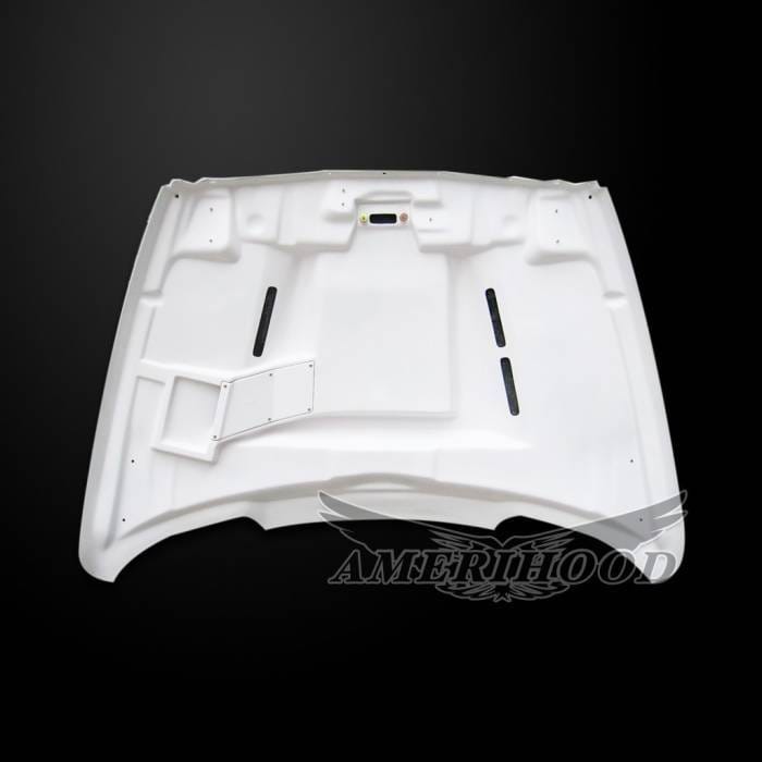 Dodge Ram 1500 SSK-Style AmeriHood Heat Extracting Hood DR02AHSSKFH thumbnail 7