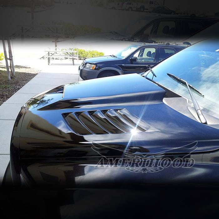 Dodge Ram 2500 SSK-Style AmeriHood Heat Extracting Hood DR03AHSSKFH25 thumbnail 5