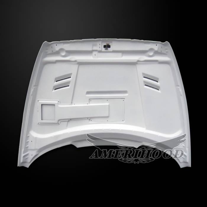 Dodge Ram 3500 SSK-Style AmeriHood Ram Air Hood DR94AHSSKFHW35 thumbnail 2