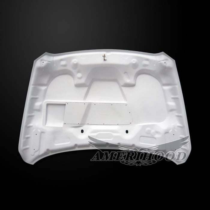 Dodge Ram 1500 SRT-Style AmeriHood Ram Air Hood DR09AHCLGFHW thumbnail 6