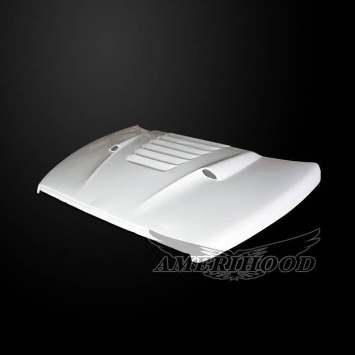 Dodge Ram 2500 TS-Style AmeriHood Ram Air Hood DR94AHTSFHW25 thumbnail 6