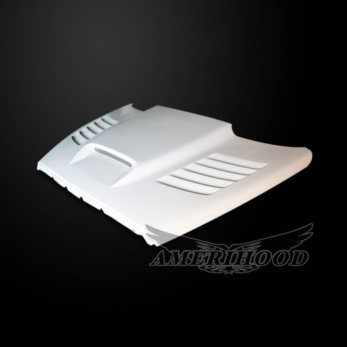 Dodge Ram 2500 SSK-Style AmeriHood Heat Extracting Hood DR03AHSSKFH25 thumbnail 3