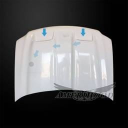 Ford Expedition S-Style AmeriHood Ram Air Hood FE97AHTSFHW