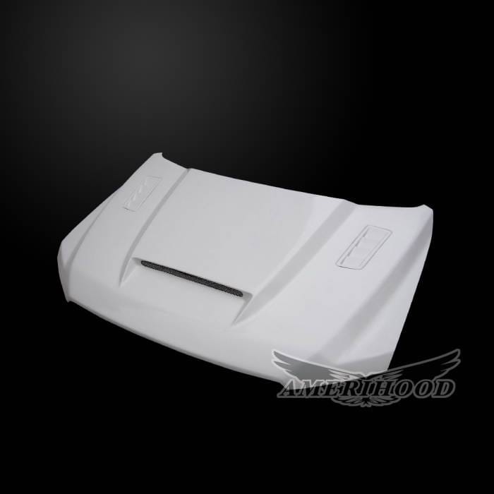Ford F-150 SSK-Style AmeriHood Ram Air Hood F1515AHSSKFHW thumbnail 2