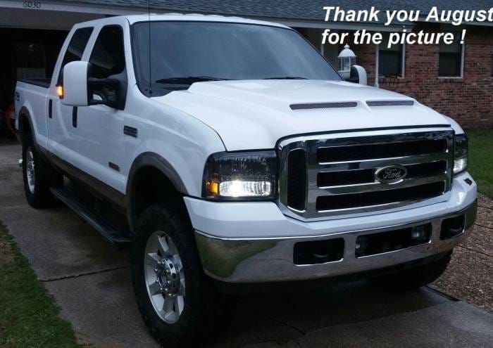 Ford F-250 E-Style AmeriHood Ram Air Hood F2599AHTEFHW thumbnail 7