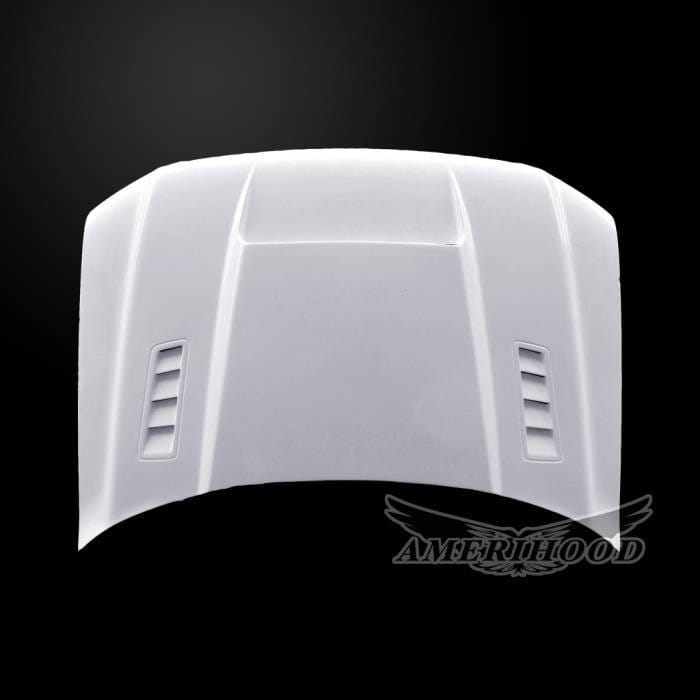 Ford F-150 SMS-Style AmeriHood Ram Air Hood F1504AHSMSFHW thumbnail 4