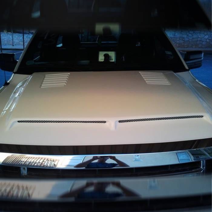 Ford F-150 E-Style AmeriHood Ram Air Hood F1509AHTEFH thumbnail 7