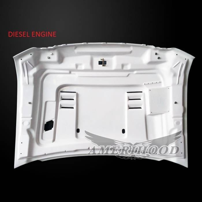 Ford F-250 E-Style AmeriHood Ram Air Hood F2508AHTEFHW thumbnail 6