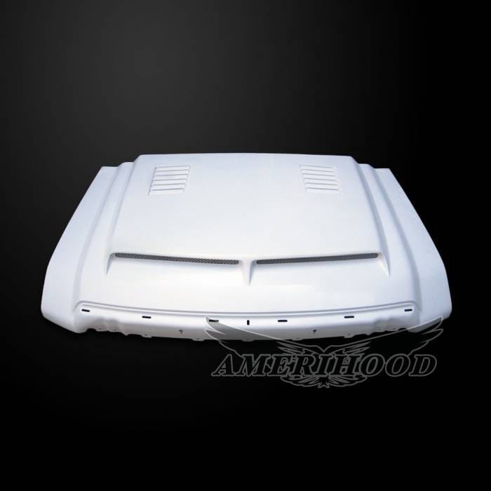 Ford F-450 E-Style AmeriHood Ram Air Hood F4508AHTEFHW thumbnail 4