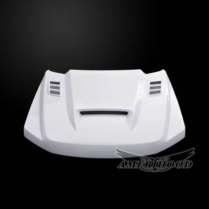 Ford F-450 SSK-Style AmeriHood Ram Air Hood F4517AHSSKFHW thumbnail 3