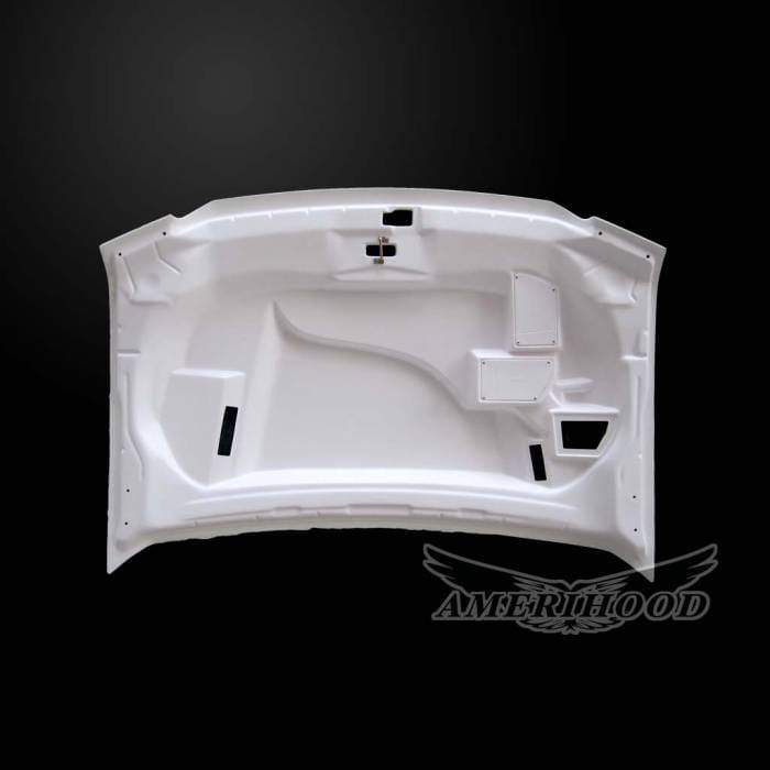 Ford F-450 SSK-Style AmeriHood Ram Air Hood F4599AHSSKFHWD thumbnail 5