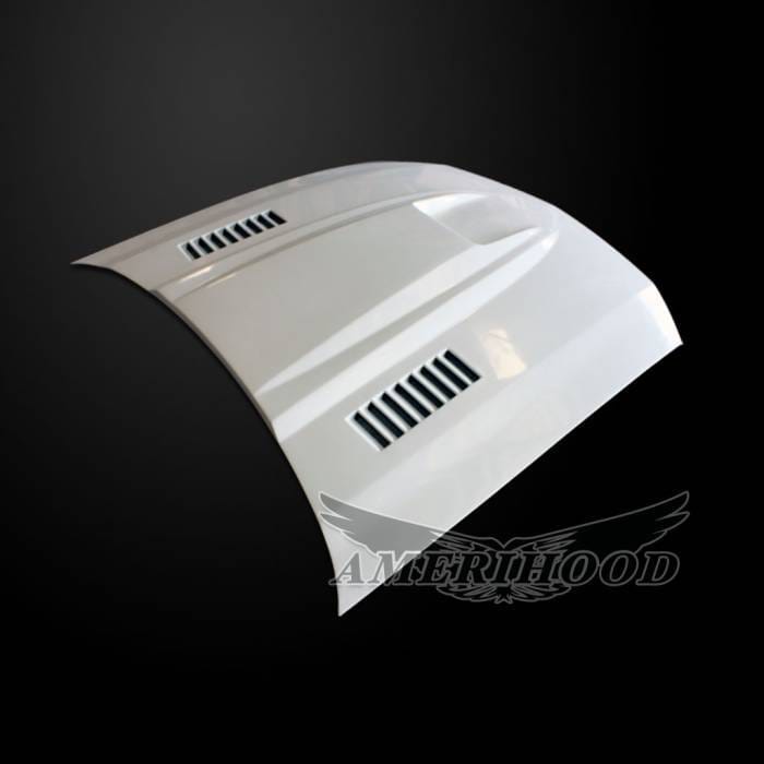 Ford Mustang SMS-Style AmeriHood Ram Air Hood FM05AHSMSFHW thumbnail 6