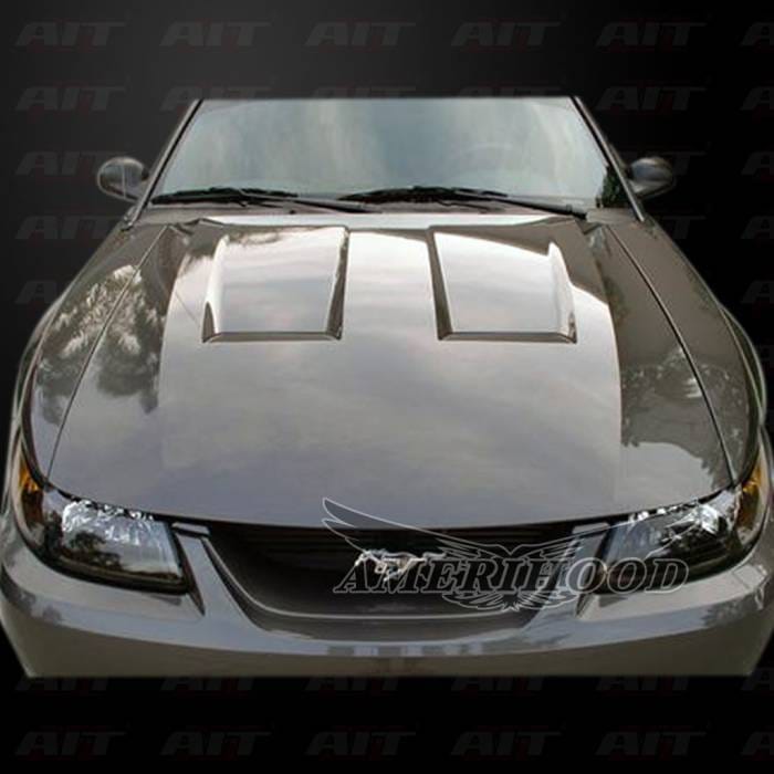 Ford Mustang 6-Style AmeriHood Heat Extracting Hood FM99AHT6FHW thumbnail 3