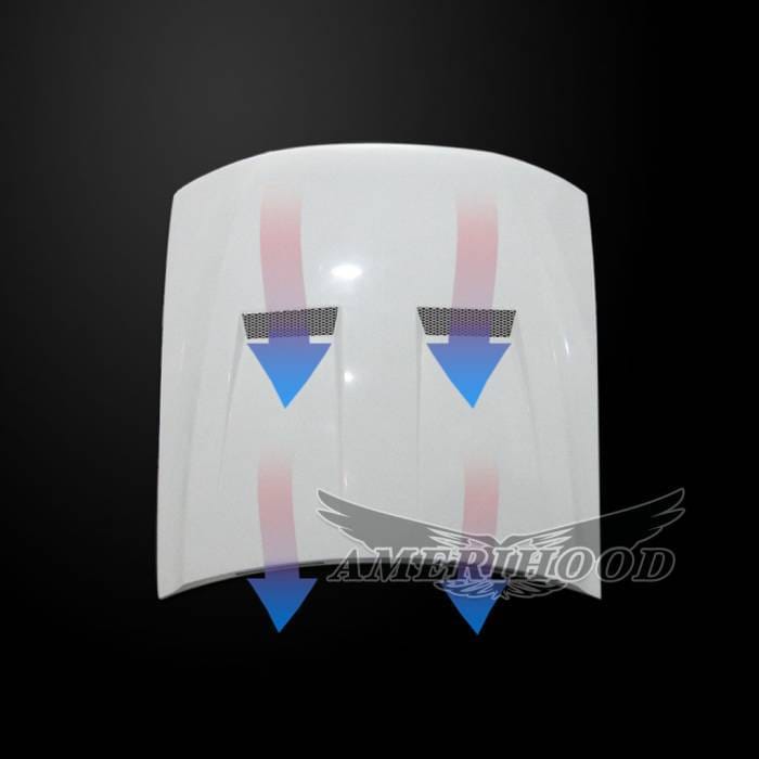 Ford Mustang 6-Style AmeriHood Heat Extracting Hood FM99AHT6FHW thumbnail 6